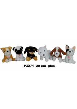Pies z głosem 20cm MIX