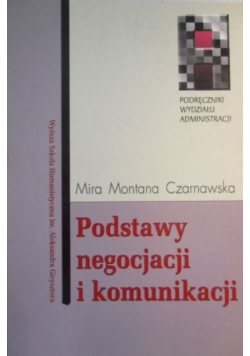Podstawy negocjacji i komunikacji