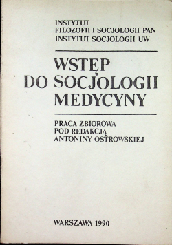 Wstęp do socjologii medycyny