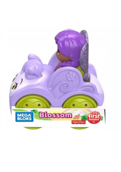 Mega Bloks Kwiatkowe wróżki w autku GKX84
