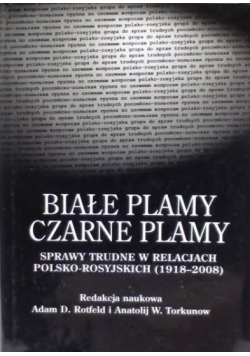 Białe plamy  czarne plamy