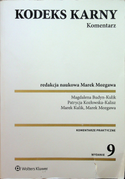 Kodeks karny Komentarz