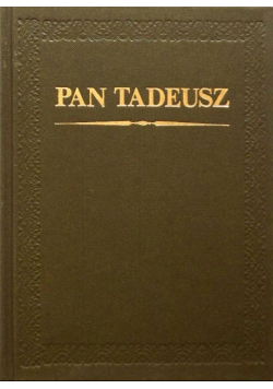 Pan Tadeusz  Ilustracje Andriolli
