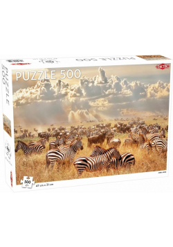 Puzzle 500 Animals: Zebra Herd