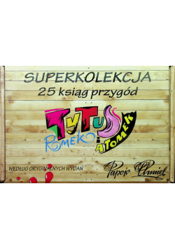 Tytus Romek i ATomek Superkolekcja 25 ksiąg przygód