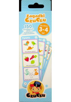 Zagadki CzuCzu dla dzieci 3 4 lat