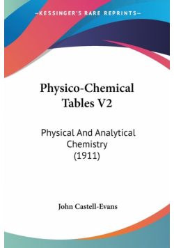 Physico-Chemical Tables V2