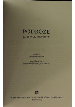 Podróże Jana z Mandeville