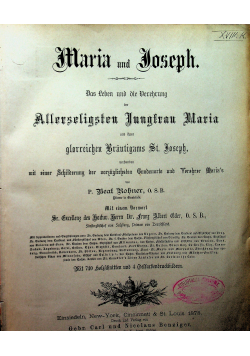 Maria und Joseph 1878 r.