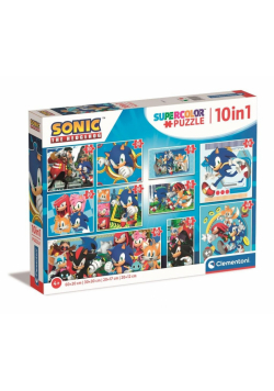 Puzzle 10w1 Super kolor Sonic 80508