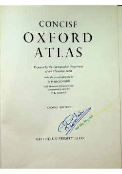 Concise Oxford Atlas