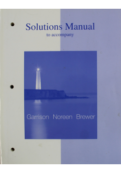 Solutions Manual to accompany