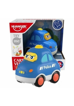 Auto policja ze światłem i dżwiękiem