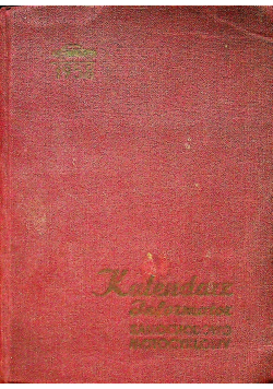 Kalendarz - Informator samochodowo - motocyklowy na rok 1958