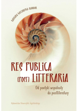 Res Publica (Post) Litteraria
