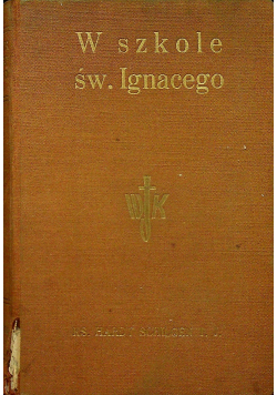 W szkole Świętego Ignacego 1934 r.