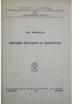 Historia Polaków na Bukowinie