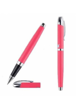 Długopis elegancki 0,5mm ze skuwką czerwony