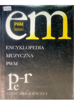 Encyklopedia muzyczna PWM Pe-R Tom 8