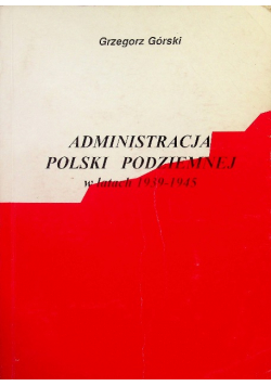 Administracja polski podziemnej