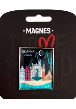 Magnes I love Poland Gdańsk ILP-MAG-C-GD-34