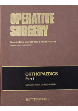 Operative surgery Orthopaedics Part I