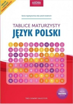 Tablice maturzysty Język polski