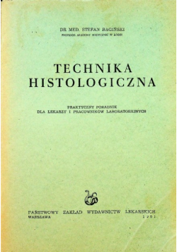 Technika Histologiczna