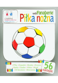 Piłka nożna + naklejki