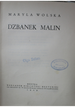 Dzbanek malin