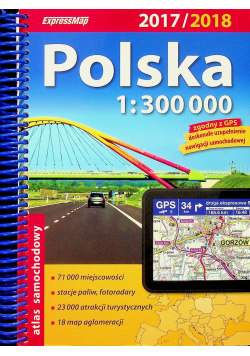 Polska Atlas samochodowy 1 : 300 000