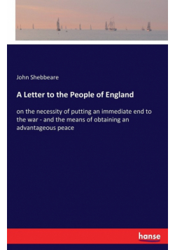 A Letter to the People of England