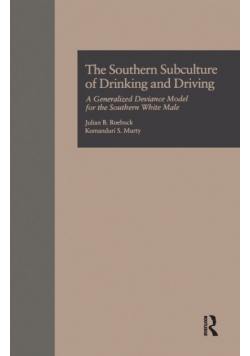 The Southern Subculture of Drinking and Driving