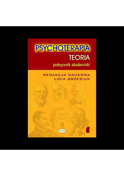 Psychoterapia Teoria Podręcznik akademicki