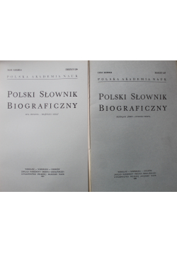 Polski Słownik Biograficzny Tom XXXIII nr 2 i 4