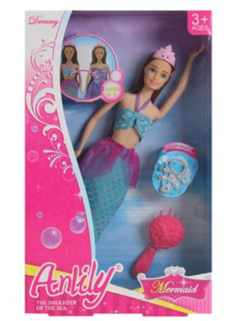 Lalka Anlily 30 cm syrenka + akcesoria