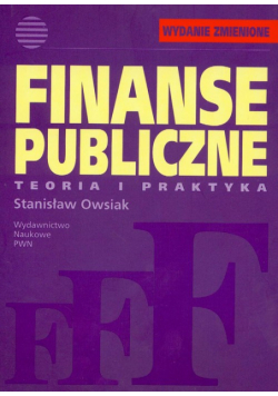Finanse publiczne Teoria i praktyka