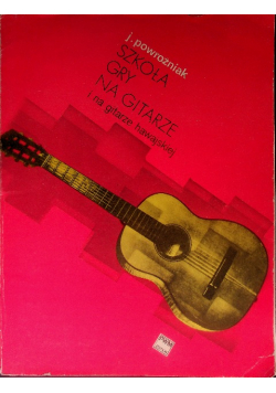 Szkoła gry na gitarze i na gitarze hawajskiej, nuty
