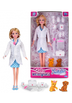 Lalka Natalia Weterynarz 29cm
