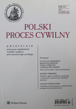 Polski proces cywilny rok VII numer 2