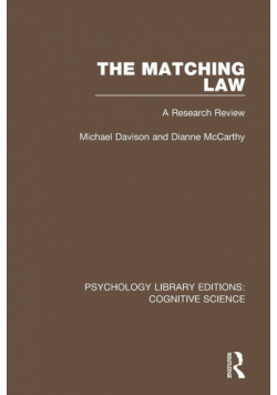 The Matching Law