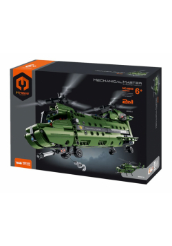 Klocki iM.Master 2w1 Wojskowy Transporter 393 elementy