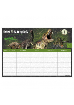 Plan lekcji Dinozaur Mix (25szt) DERFORM