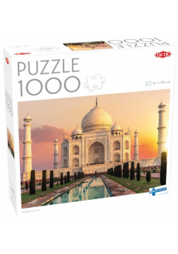 Puzzle 1000 Taj Mahal o zachodzie słońca