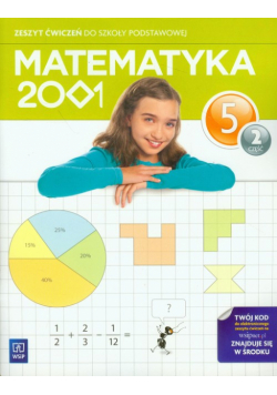 Matematyka 2001 5 Zeszyt ćwiczeń część 2