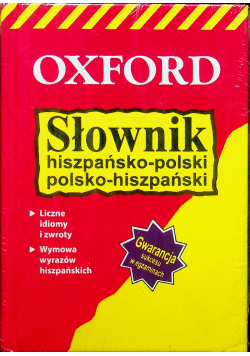 Słownik hiszpańsko polski plus rozmówki polsko hiszpańskie
