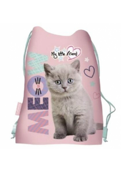 Worek na obuwie Fluffy Kitty
