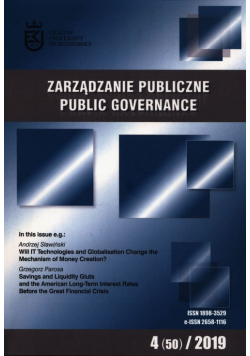 Zarządzanie Publiczne 4 (50) 2019