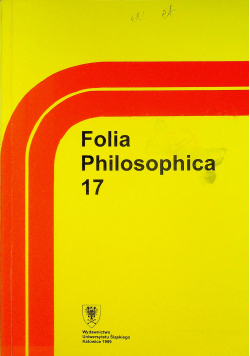 Folia Philosophica 17