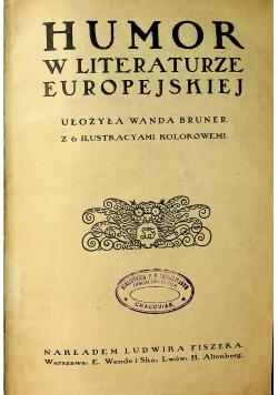 Humor w literaturze europejskiej 1912 r.